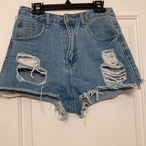 cute jean shorts!